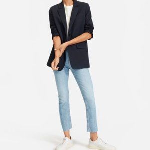 Everlane 90's Style Raw Hem Kick Crop Jeans Size 28 Regular